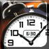 iPhone/iPadアプリ「Classic Clock HD Free - Alarm Clock Timer and Stopwatch」のアイコン